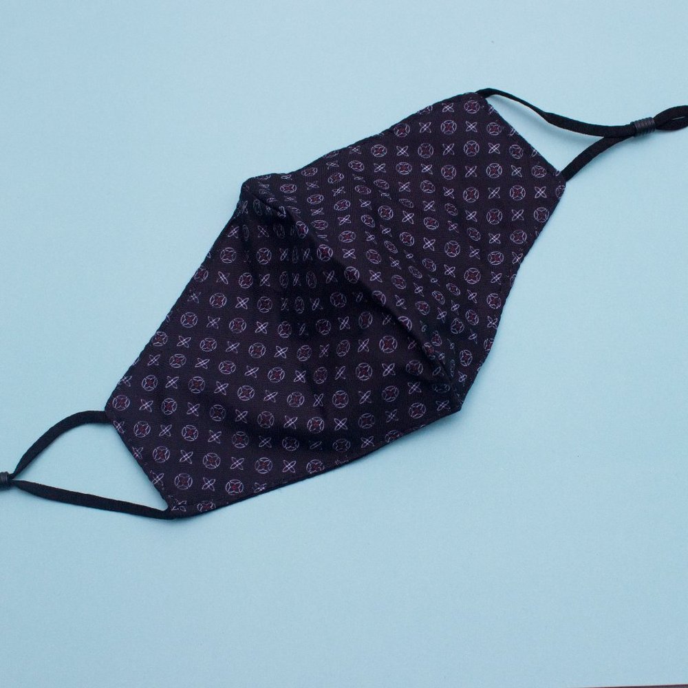Men's (Unisex) Dark Pattern Face Mask